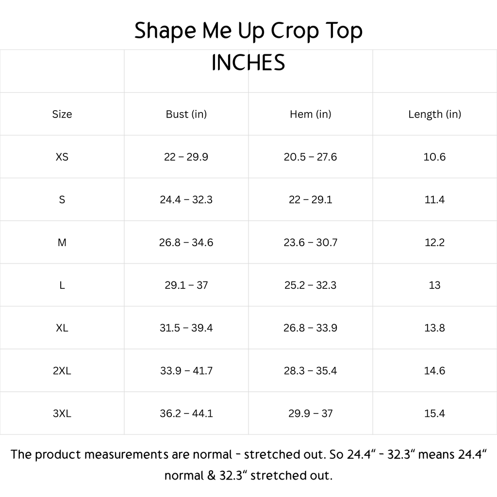 Shape Me Up Crop Top