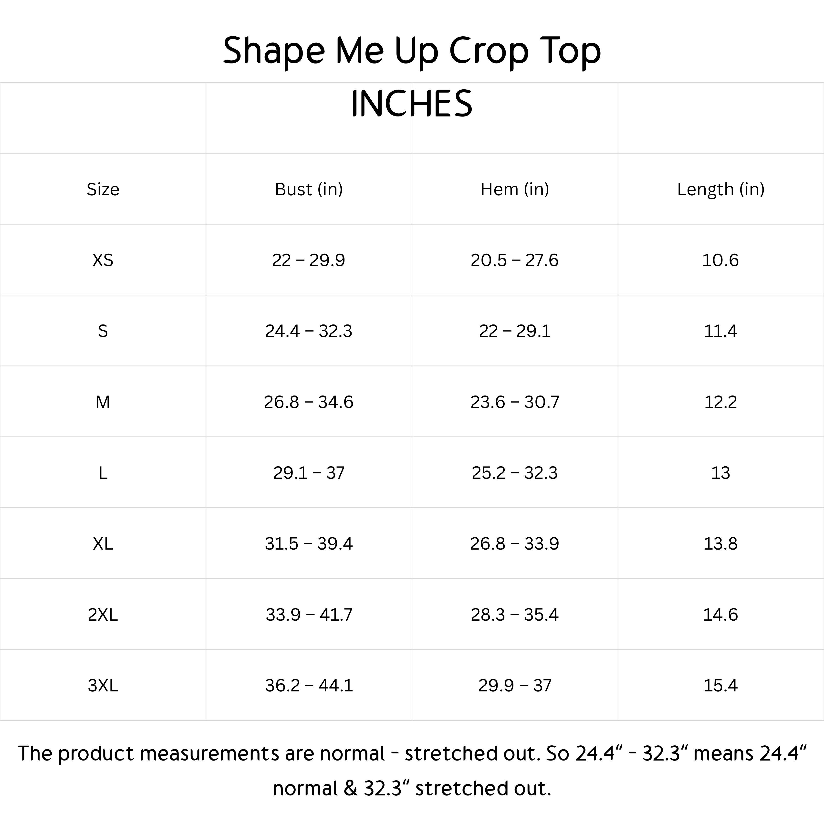 Shape Me Up Crop Top